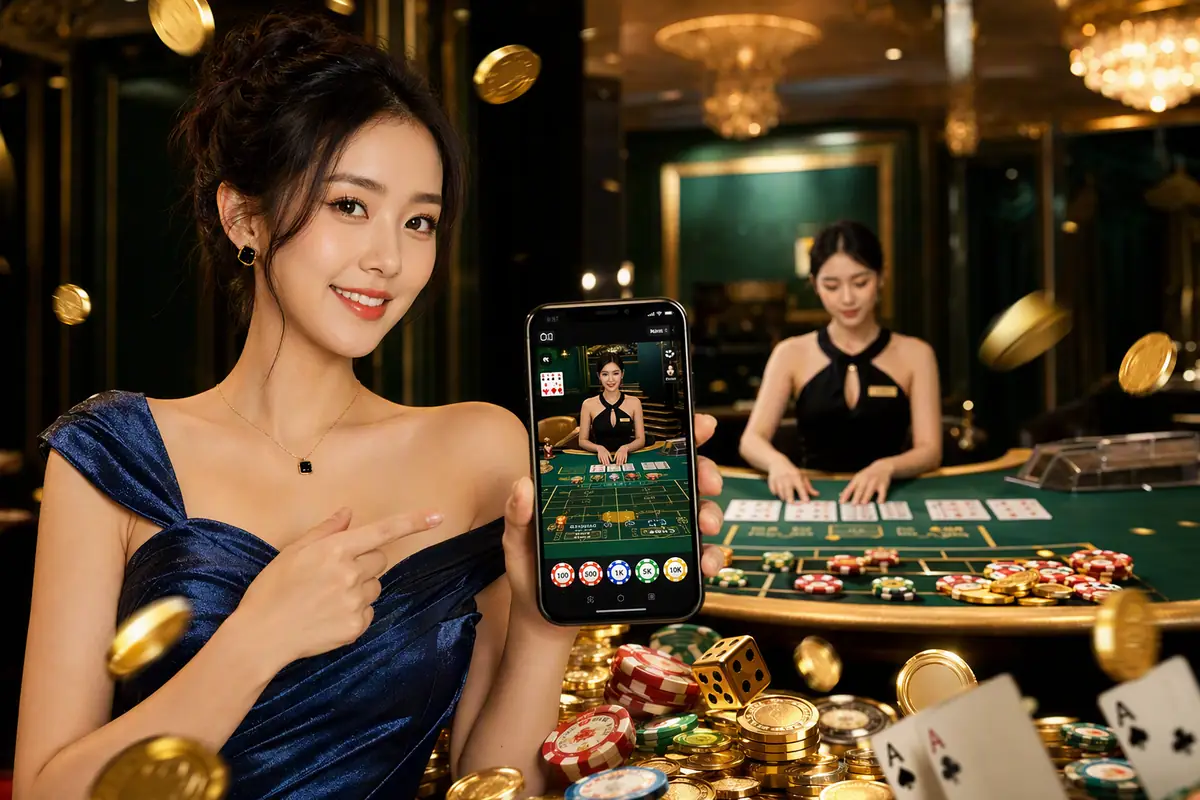 booqie Casino meja baccarat langsung dalam talian